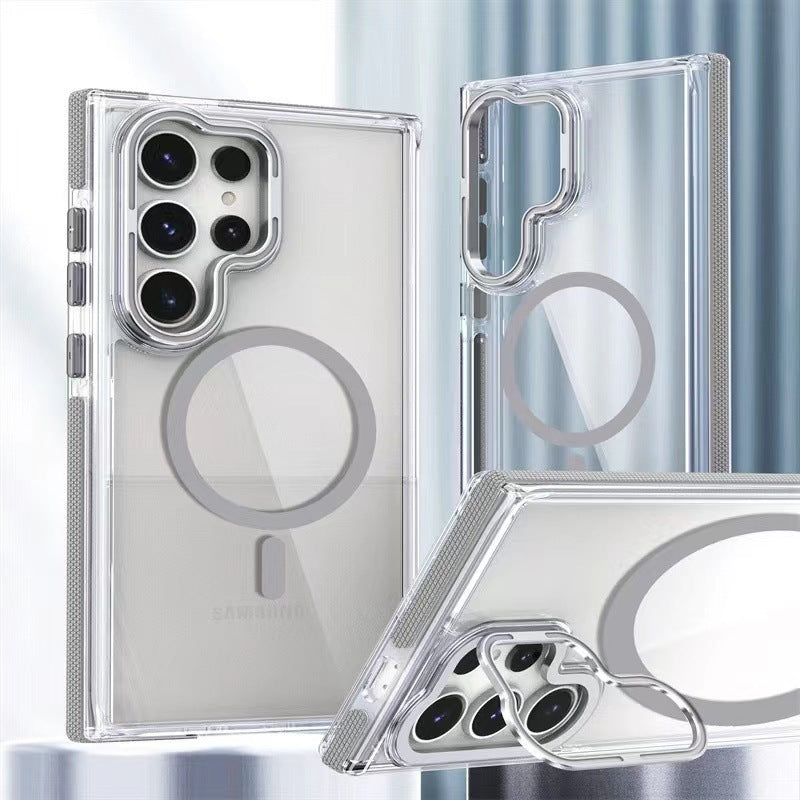 Samsung Phone Case Magnetic TPU Transparent Protective