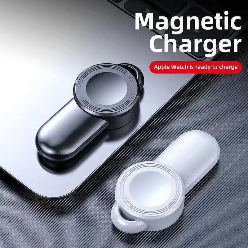 W700 Wireless Charger Pad – 5V Fast Charging Dock with USB Interface (Black/White)
