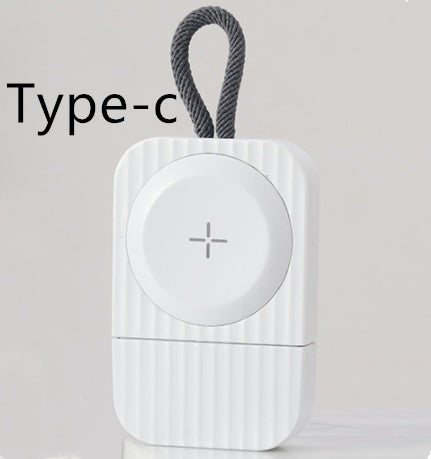 W700 Wireless Charger Pad – 5V Fast Charging Dock with USB Interface (Black/White)