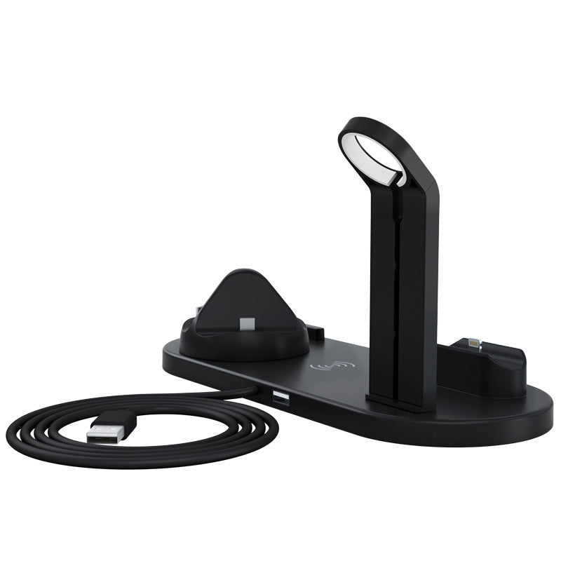 3-in-1 Wireless Charging Dock Seat Stand 5V Output