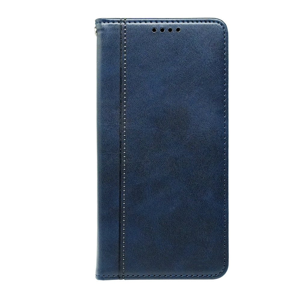 Google Phone Case – Shockproof Imitation Leather Cover with Magnetic Suction, Invisible Bracket & Chain Design (Multiple Colors)