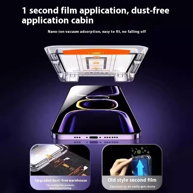 iPhone Tempered Glass Screen Protector Transparent