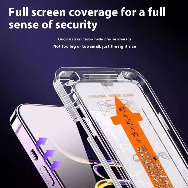 iPhone Tempered Glass Screen Protector Transparent