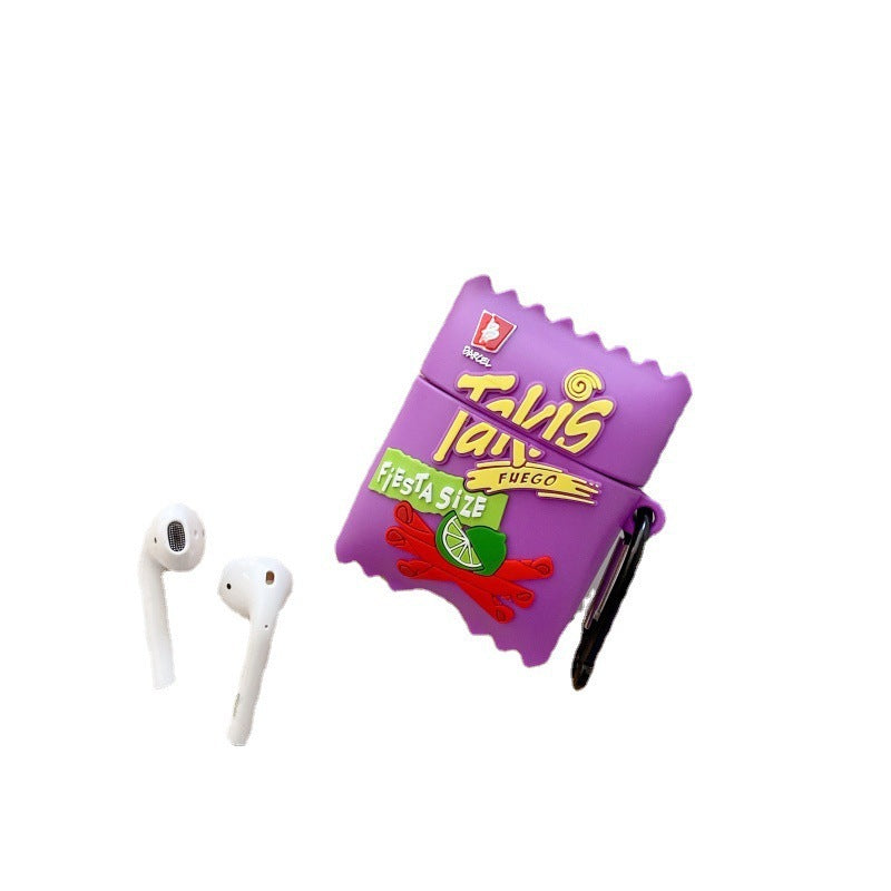 Cartoon Silicone AirPods Case Embossed Hard Protective