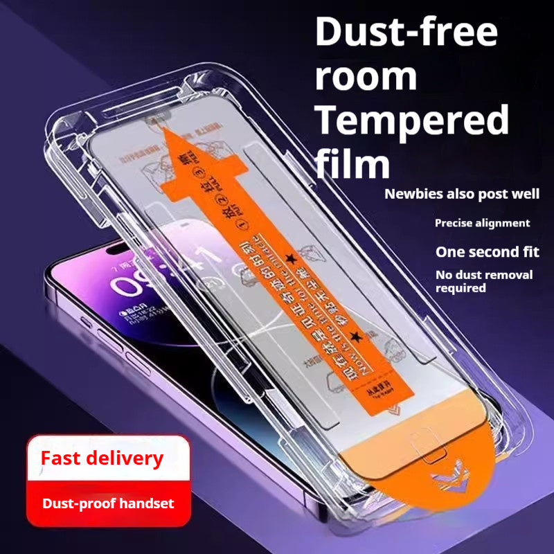 iPhone Tempered Glass Screen Protector Transparent