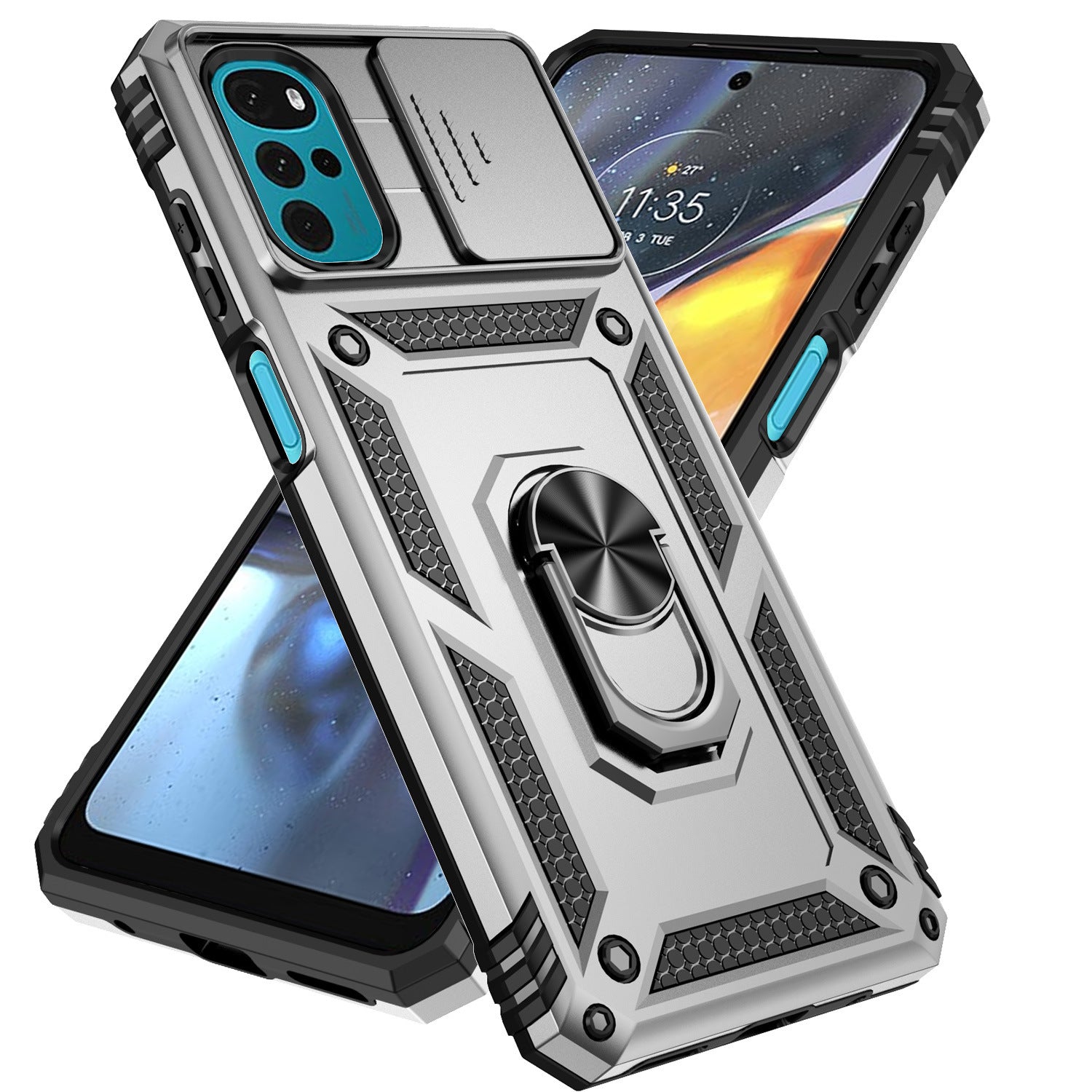 Xiaomi Redmi Phone Case Magnetic Ring Holder Shockproof