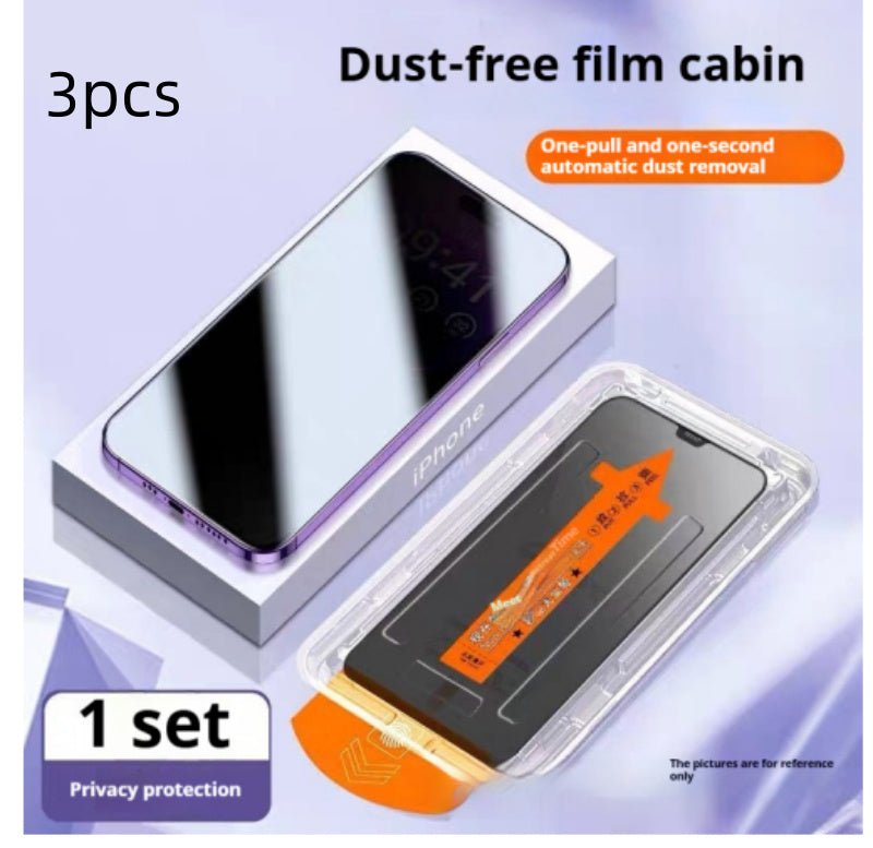 iPhone Tempered Glass Screen Protector Transparent