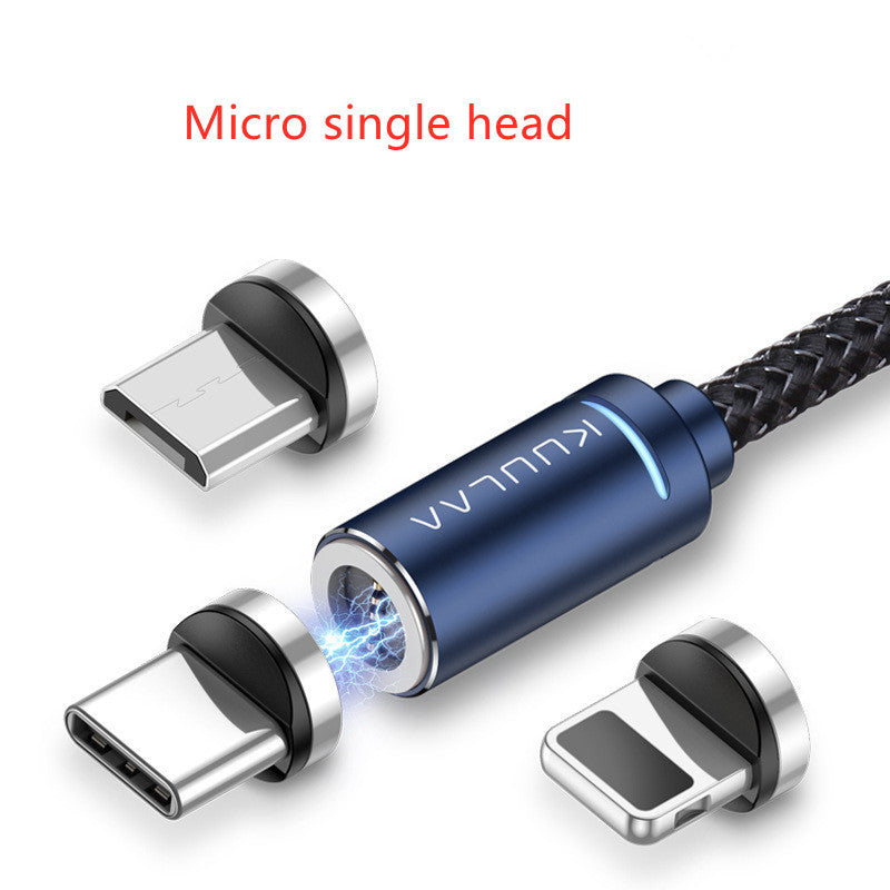 5-Pin Magnetic Charging Cable 3A Fast Charger Nylon