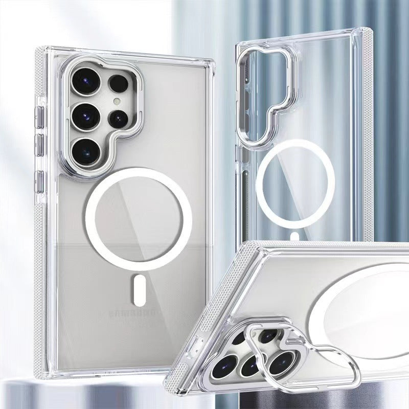 Samsung Phone Case Magnetic TPU Transparent Protective