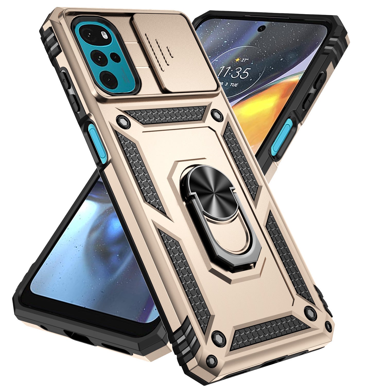 Xiaomi Redmi Phone Case Magnetic Ring Holder Shockproof