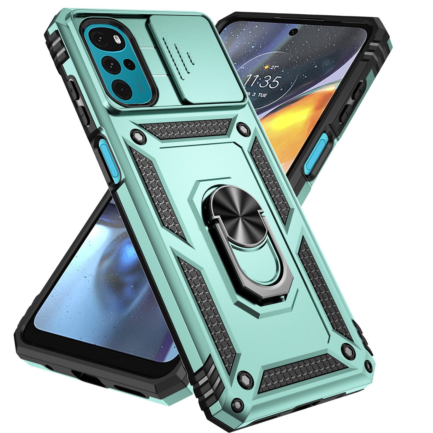 Xiaomi Redmi Phone Case Magnetic Ring Holder Shockproof