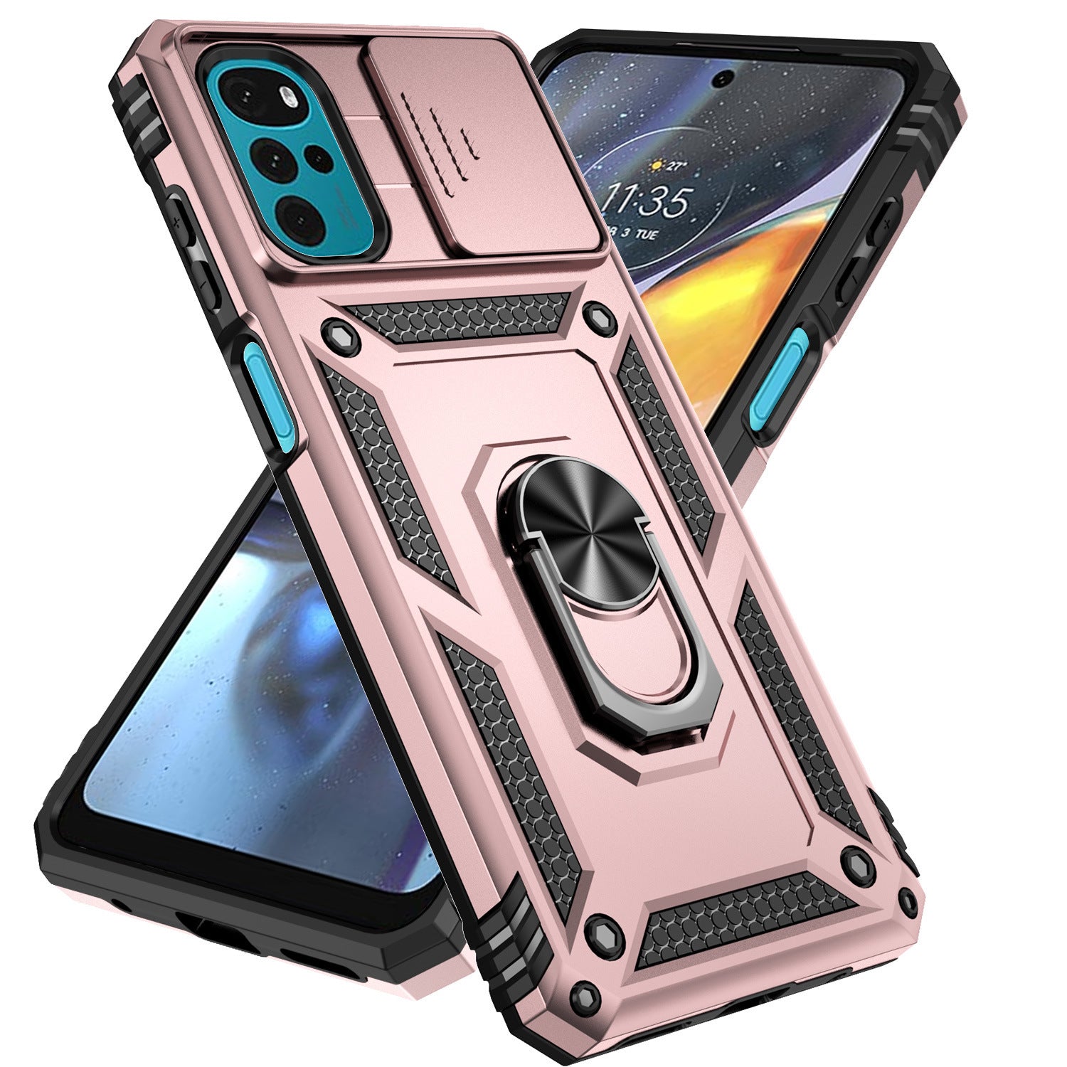 Xiaomi Redmi Phone Case Magnetic Ring Holder Shockproof