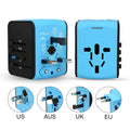 Travel USB Charging Hub - 4-Port Multi-Device Charger Adapter - GlitchyPhones