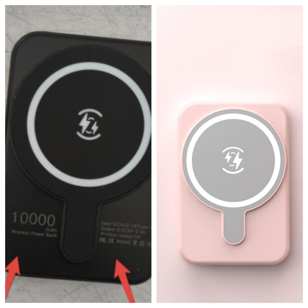 Mini Fast Charging Magnetic Wireless Power Bank 5000 MAh Portable - GlitchyPhones