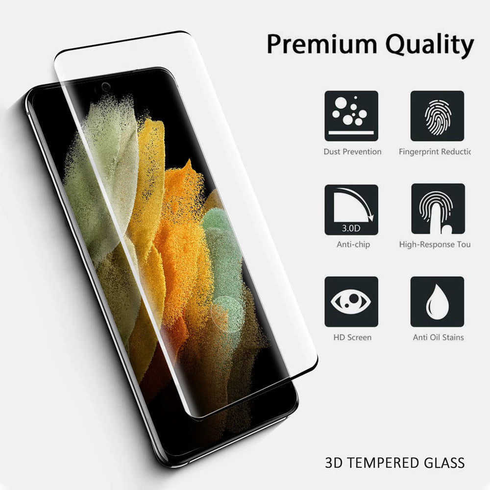 Samsung Galaxy S21/S20 Ultra Screen Protector - 3D Curved Tempered Glass HD Film