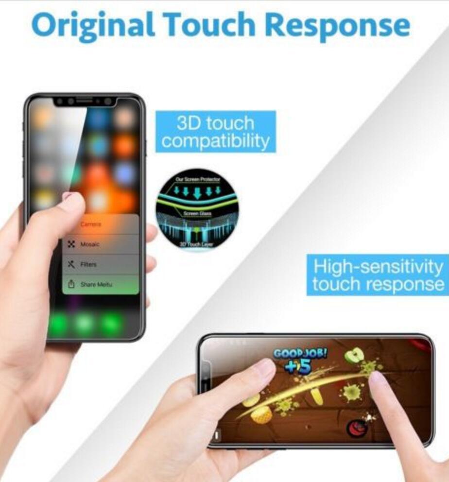 iPhone Tempered Glass Screen Protector HD Privacy 16/15/14/13/12/X - GlitchyPhones