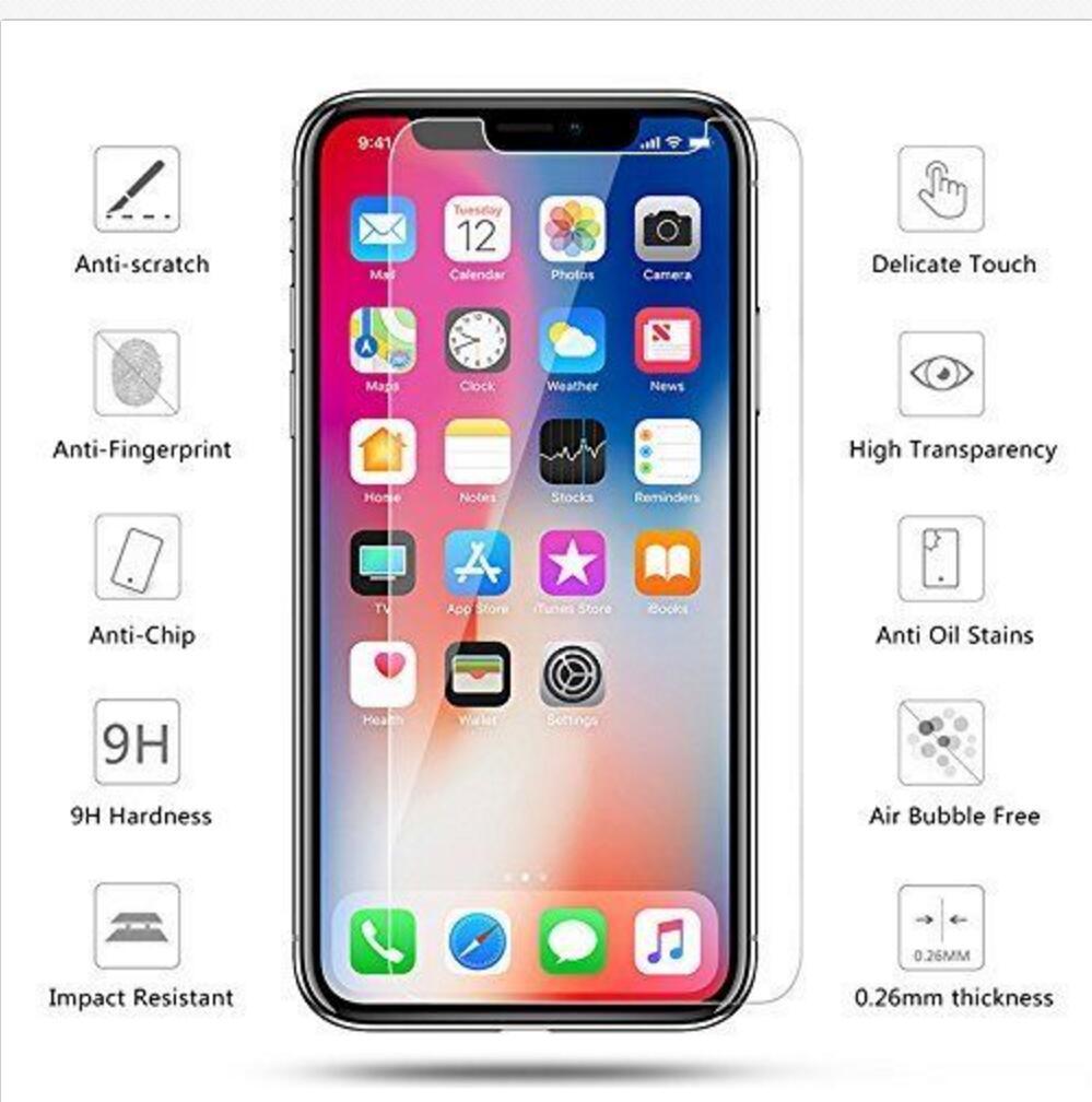 iPhone Tempered Glass Screen Protector HD Privacy 16/15/14/13/12/X