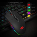RGB Gaming Mouse - Ergonomic Wired Mouse with Adjustable DPI 1600 - GlitchyPhones