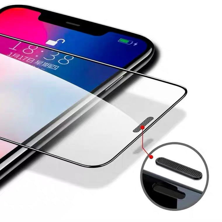 iPhone Screen Protector Dustproof Tempered Glass HD Privacy