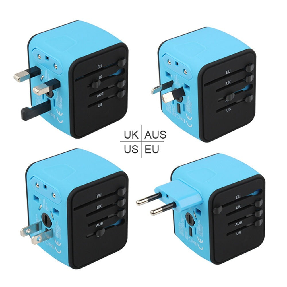 Travel USB Charging Hub - 4-Port Multi-Device Charger Adapter - GlitchyPhones