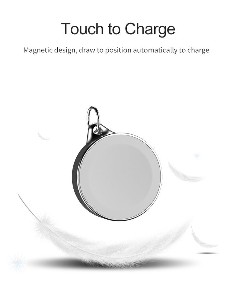 Suitable For Watch12345 Generation Watch Wireless Charger Portable Magnetic Keychain Watch Wireless Charger - GlitchyPhones