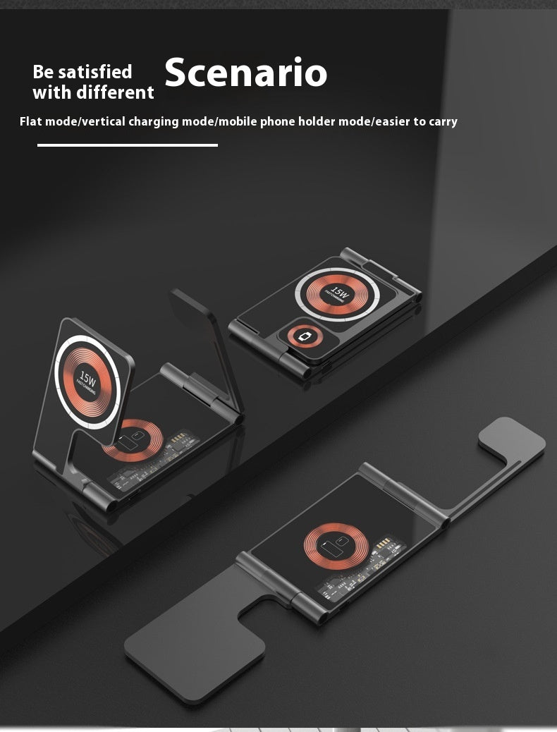 New Magnetic 4-in-1 Wireless Charger - GlitchyPhones