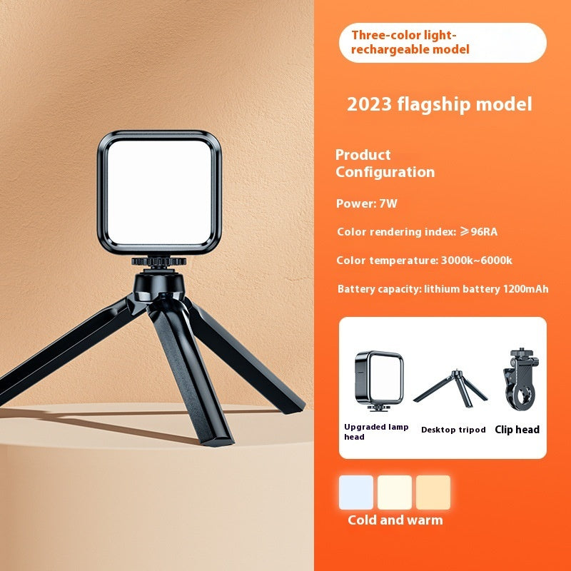 Mini Portable LED Selfie Ring Light - Clip-On Fill Light for Phone - GlitchyPhones