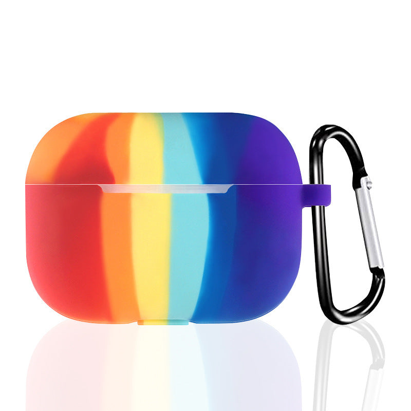 Rainbow AirPods Case Cover Flip Protective Sleeve Colorful - GlitchyPhones