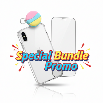 3-in-1 Complete iPhone Protection Bundle - Case + Screen Protector + Cleaner