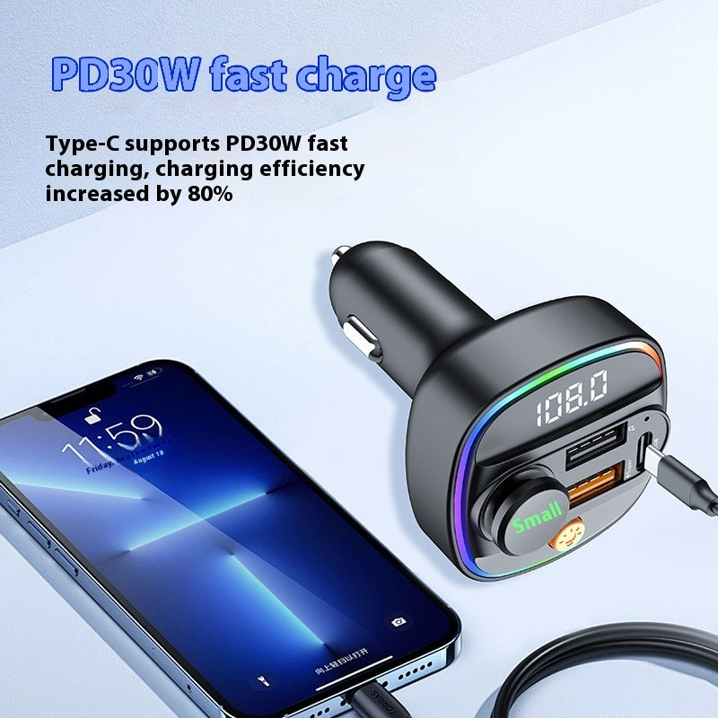 Multifunctional New Car Charger Super Fast Charge - GlitchyPhones