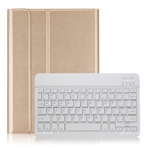 10.2 inch Tablet -Rechargeable Removable Wireless Bluetooth Keyboard Smart Case - GlitchyPhones
