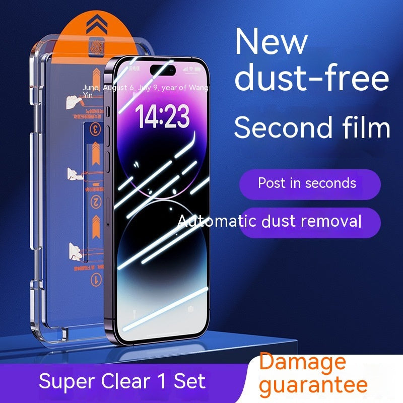 iPhone Screen Protector 2-Pack Tempered Glass HD Privacy Blue Light