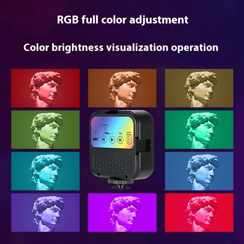 Mini Portable LED Selfie Ring Light - Clip-On Fill Light for Phone - GlitchyPhones