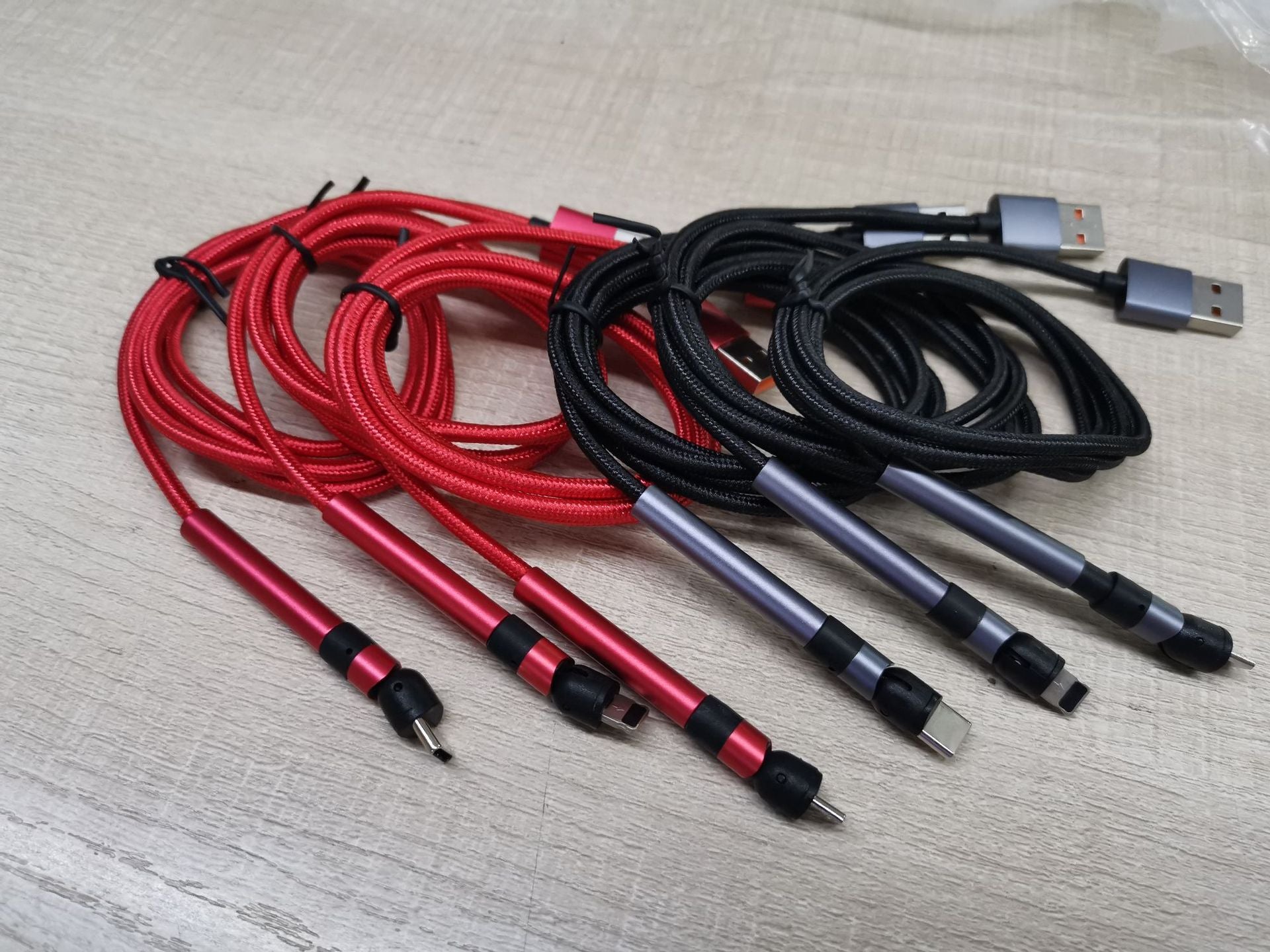 Compatible with Apple , Mobile Phone Holder Data Cable Rotating Fast Charging - GlitchyPhones