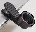 2-in-1 Phone Camera Lens Kit - 0.6X Wide Angle & 15X Macro Lens - GlitchyPhones