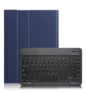 10.2 inch Tablet -Rechargeable Removable Wireless Bluetooth Keyboard Smart Case - GlitchyPhones