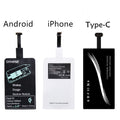 USB-C Wireless Charging Receiver Adapter - Add Wireless Charging to Any Phone - GlitchyPhones