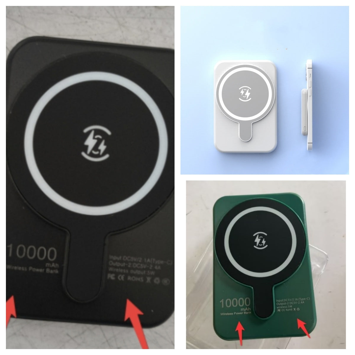 Mini Fast Charging Magnetic Wireless Power Bank 5000 MAh Portable - GlitchyPhones