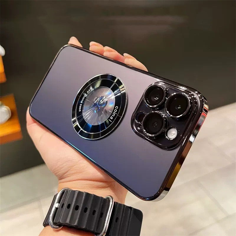 MagSafe Magnetic Phone Case with Camera Lens Protector - GlitchyPhones