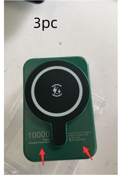 Mini Fast Charging Magnetic Wireless Power Bank 5000 MAh Portable - GlitchyPhones