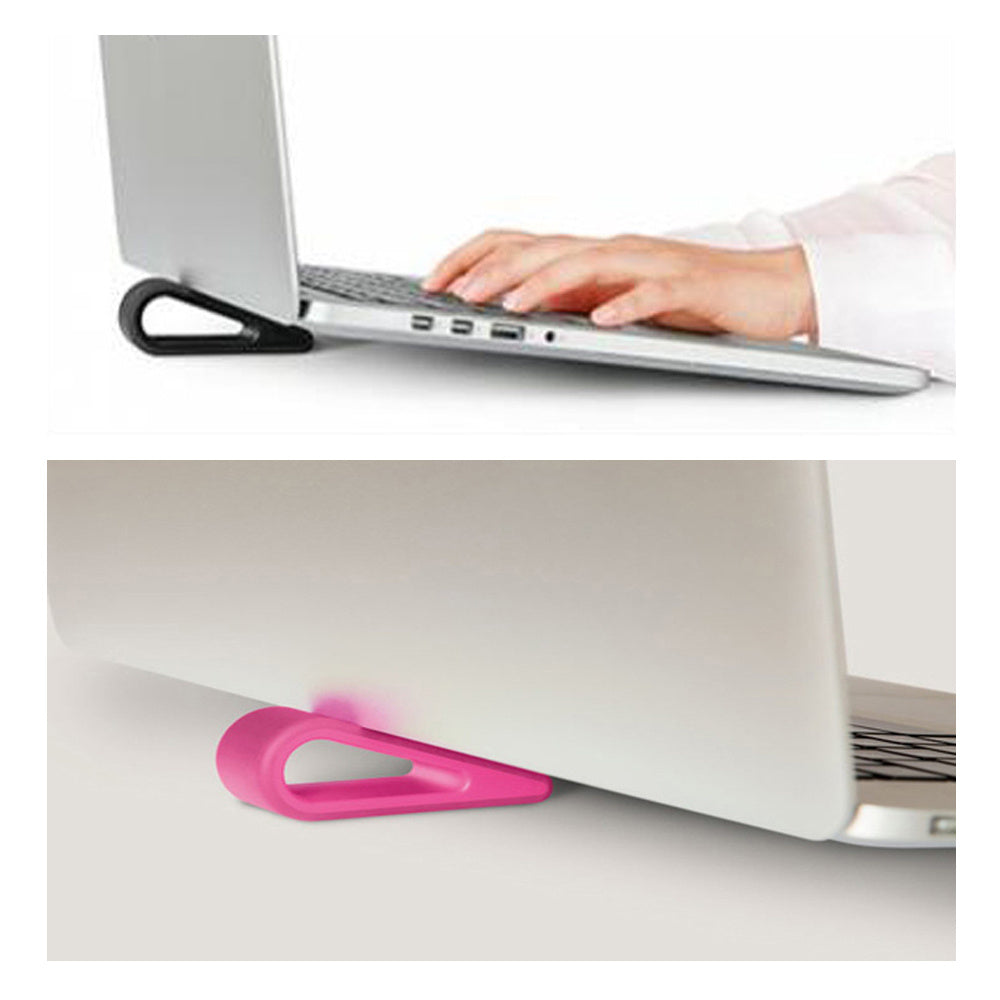 Adjustable Laptop Stand - Portable Ergonomic Riser for Desk - GlitchyPhones
