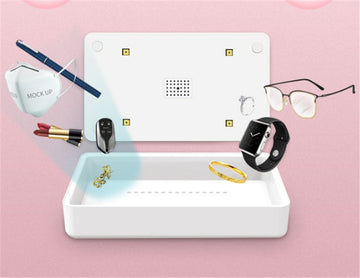 3-in-1 Wireless Charger with UV Disinfection Box - 18W Fast Charging - GlitchyPhones