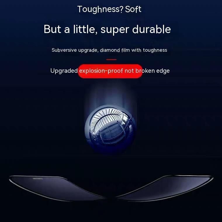 iPhone Screen Protector Dustproof Tempered Glass HD Privacy