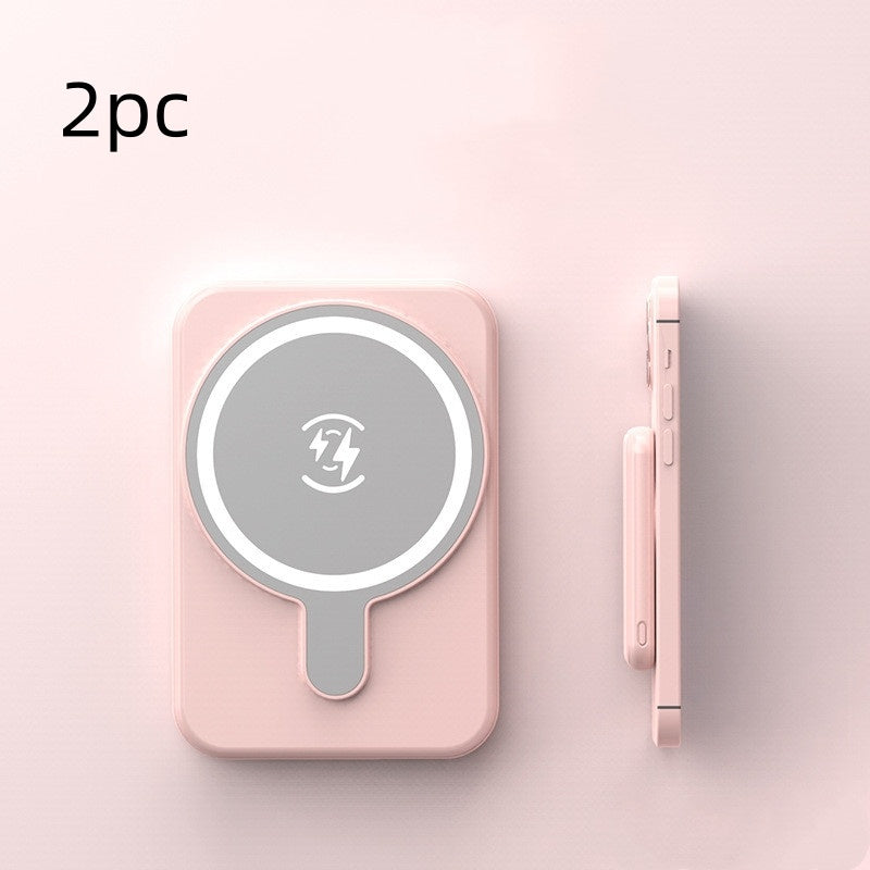 Mini Fast Charging Magnetic Wireless Power Bank 5000 MAh Portable - GlitchyPhones