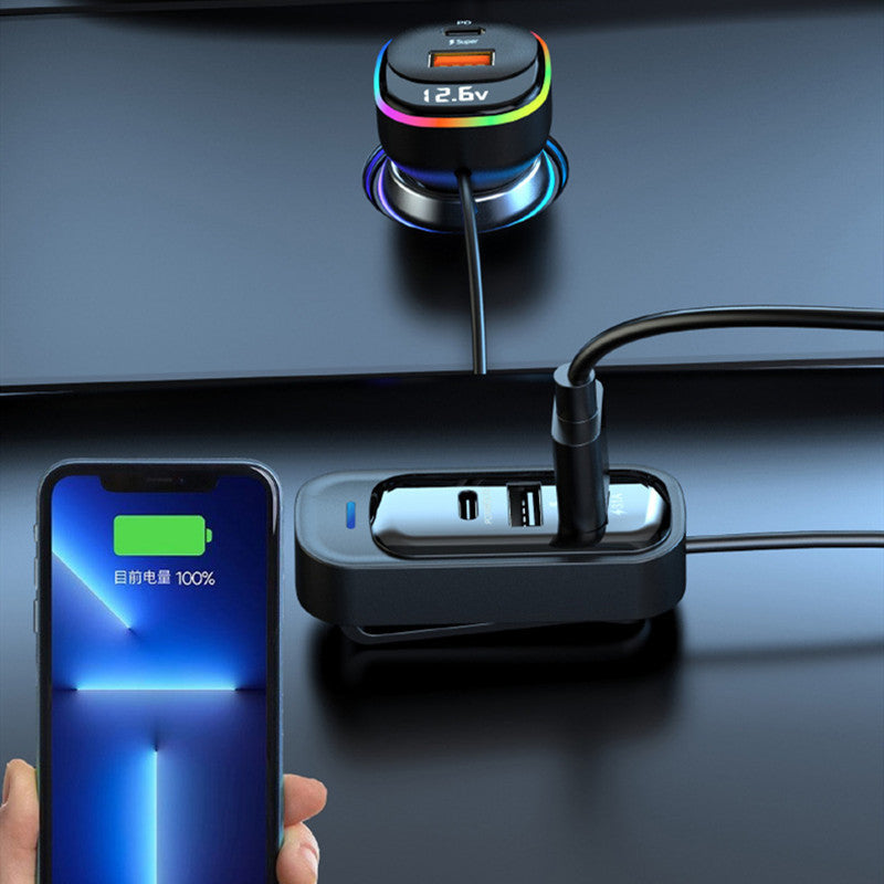 Car Charger Super Fast Charge Multi-function - GlitchyPhones