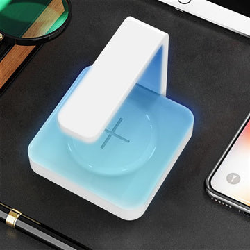 UV Phone Sanitizer with Wireless Charging - 3-Level Sterilization Box - GlitchyPhones