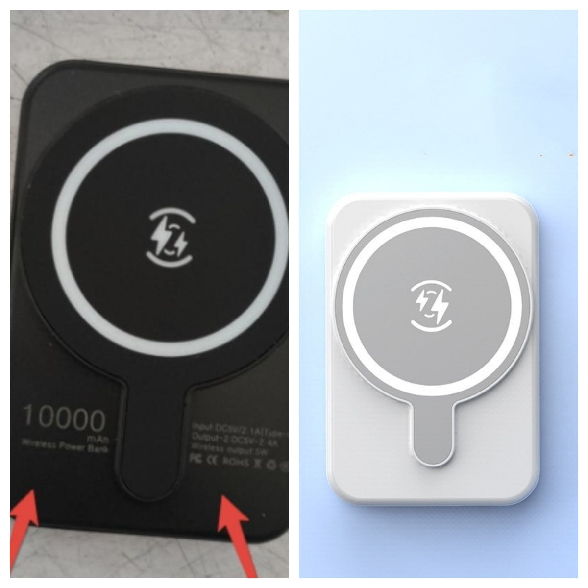 Mini Fast Charging Magnetic Wireless Power Bank 5000 MAh Portable - GlitchyPhones