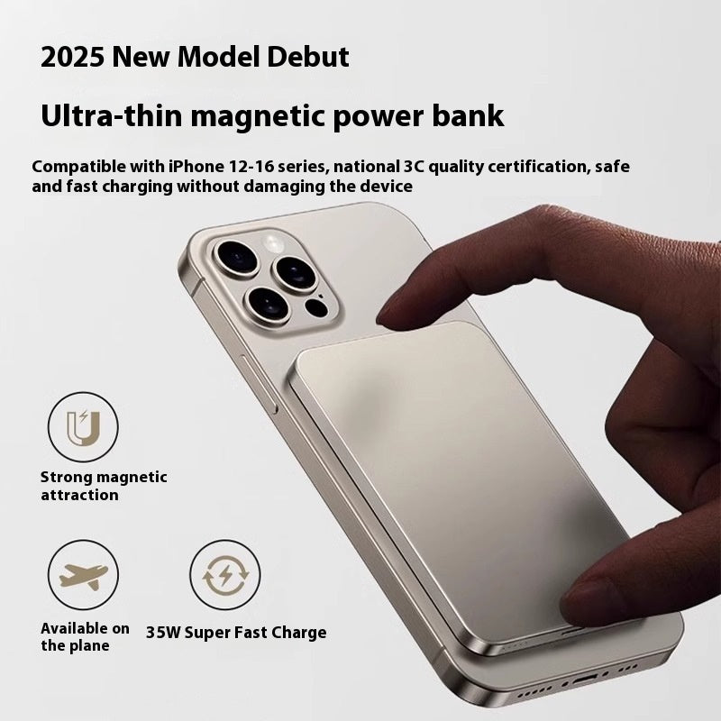 Magnetic Wireless Power Bank Magsafe - GlitchyPhones