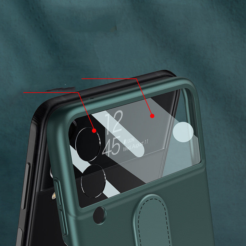Samsung Galaxy Z Flip3 Case Ultra-Thin PC Ring Cover