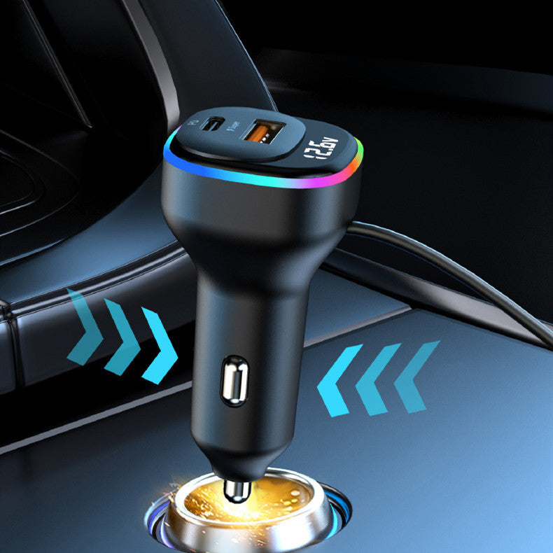 Car Charger Super Fast Charge Multi-function - GlitchyPhones